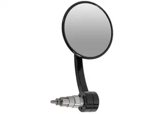 HIGHSIDER specchio CNC rotondo versione a innesto nero HIGHSIDER specchio CNC rotondo versione a innesto nero