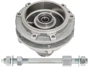 GPO wheel hub incl. axle cast wheel rear | Puch Maxi, X30 NG-2AH GPO wheel hub incl. axle cast wheel rear | Puch Maxi, X30 NG-2AH