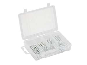 BGS Split pin assortment Ø 1.6 - 3.2 mm 135 pcs. BGS Split pin assortment Ø 1.6 - 3.2 mm 135 pcs.