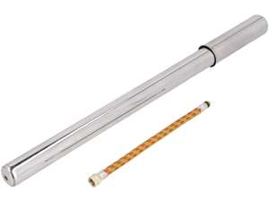 Pompa classica con tubo flessibile 33 - 37 cm cromo Pompa classica con tubo flessibile 33 - 37 cm cromo