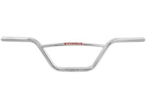 Piastra forcella manubrio Cuppini 16 cm curva con puntone cromato Piastra forcella manubrio Cuppini 16 cm curva con puntone cromato