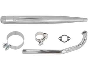 swiing® ingenious resonance exhaust set Ø 28 / 70 mm | Puch X30 Velux swiing® ingenious resonance exhaust set Ø 28 / 70 mm | Puch X30 Velux