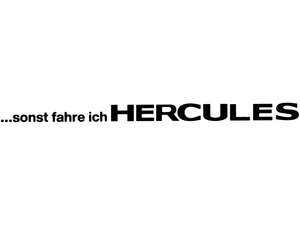 Adesivo mk-Merch "... altrimenti vado su Hercules" 335 x 20 mm nero Adesivo mk-Merch "... altrimenti vado su Hercules" 335 x 20 mm nero