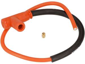 Stage6 ignition cable incl. spark plug connector orange Stage6 ignition cable incl. spark plug connector orange