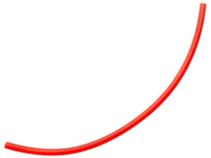 Tubo per benzina da 30 cm, Ø 5/8 mm, rosso Tubo per benzina da 30 cm, Ø 5/8 mm, rosso