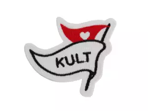 mk-Merch Aufnäher «Kult» 60 x 65 mm mk-Merch Aufnäher «Kult» 60 x 65 mm