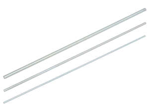 Asta filettata M4 - M10 zincata 50 cm Asta filettata M4 - M10 zincata 50 cm