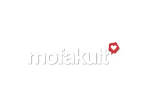 mk-Merch autocollant "mofakult" tracé à la feuille 80 x 20 mm blanc mk-Merch autocollant "mofakult" tracé à la feuille 80 x 20 mm blanc