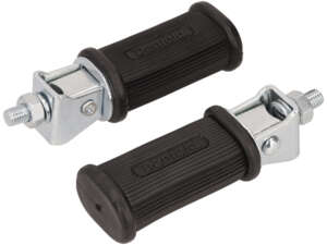 Denfeld footrests angular hinged screwed M10 NOS Denfeld footrests angular hinged screwed M10 NOS