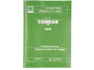 Catalogue de pièces détachées | Condor PTT type 420 petite moto Catalogue de pièces détachées | Condor PTT type 420 petite moto