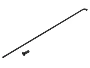 GPO 19" Speiche einzeln inkl. Nippel (2.9 x 212 mm) schwarz GPO 19" Speiche einzeln inkl. Nippel (2.9 x 212 mm) schwarz