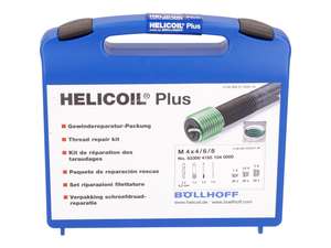Set di riparazione filetti HeliCoil M4 (utensile professionale) Set di riparazione filetti HeliCoil M4 (utensile professionale)