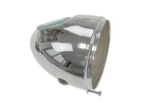 Lampada a uovo Ø 103 mm (attacco centrale) cromo Lampada a uovo Ø 103 mm (attacco centrale) cromo