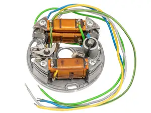 BOSCH ignition plate (external ignition coil) additional light coils 6V 22-5/10W NOS BOSCH ignition plate (external ignition coil) additional light coils 6V 22-5/10W NOS