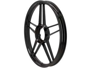 Jante 17" en fonte noire (5 doubles branches) réplique Grimeca | Puch Jante 17" en fonte noire (5 doubles branches) réplique Grimeca | Puch