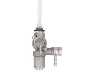 Robinet d'essence OMG vertical M14x1.5 (à visser) sortant par le bas Chambre de filtration métal Robinet d'essence OMG vertical M14x1.5 (à visser) sortant par le bas Chambre de filtration métal
