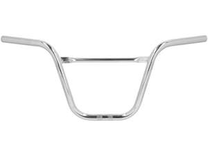Piastra forcella del manubrio da 30 cm curva con puntone cromato Piastra forcella del manubrio da 30 cm curva con puntone cromato