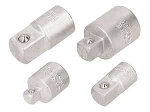 BGS Jeu d'adaptateurs de douilles 1/4" / 3/8" / 1/2" 4 pcs. BGS Jeu d'adaptateurs de douilles 1/4" / 3/8" / 1/2" 4 pcs.