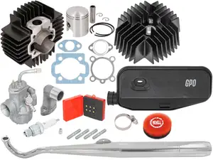 GPO Tuning-Set 45 mm (Metrakit-Nachbau) | Puch E50 GPO Tuning-Set 45 mm (Metrakit-Nachbau) | Puch E50