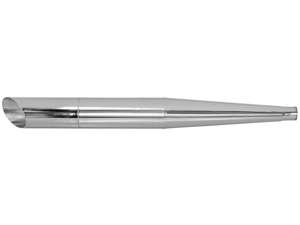 swiing® ingenious Pot d'échappement Drag Pipe 45° chrome Ø 28 / 70 mm swiing® ingenious Pot d'échappement Drag Pipe 45° chrome Ø 28 / 70 mm