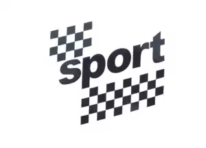 Autocollant réservoir "sport" noir 97 x 87 film plastique | Puch X30 NS Autocollant réservoir "sport" noir 97 x 87 film plastique | Puch X30 NS