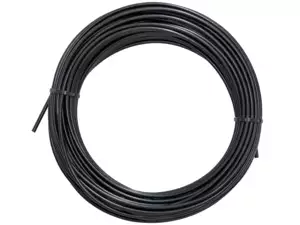 Cable sheath Ø 5 mm black (25 meter roll) PTFE-greased Cable sheath Ø 5 mm black (25 meter roll) PTFE-greased