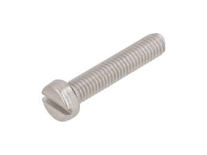 Vis M6x30 culasse fente inox Vis M6x30 culasse fente inox