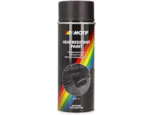 MOTIP hitzebeständiger Lack schwarz 400 ml MOTIP hitzebeständiger Lack schwarz 400 ml