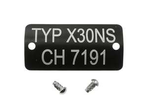swiing® revival Plaque signalétique TYP X30 NS CH7191 | Puch swiing® revival Plaque signalétique TYP X30 NS CH7191 | Puch