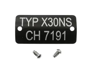 swiing® revival type plate TYPE X30 NS CH7191 | Puch swiing® revival type plate TYPE X30 NS CH7191 | Puch