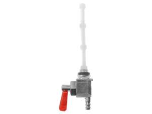 Robinet d'essence vertical 1/8" (à visser) rouge sortant par le bas Robinet d'essence vertical 1/8" (à visser) rouge sortant par le bas