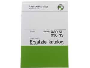 Catalogue de pièces détachées | Puch X30 NS / NL (CH) Catalogue de pièces détachées | Puch X30 NS / NL (CH)