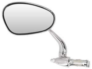 Bumm Spiegel oval links kurz Steckvariante Chrom Bumm Spiegel oval links kurz Steckvariante Chrom