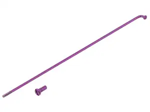 GPO 19" Speiche einzeln inkl. Nippel (2.9 x 212 mm) violett GPO 19" Speiche einzeln inkl. Nippel (2.9 x 212 mm) violett