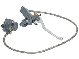 Pinza freno, tubo freno e leva freno per forcelle EBR Pinza freno, tubo freno e leva freno per forcelle EBR