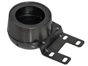 Staffa per tachimetro Ø 60 mm con linguetta nera Staffa per tachimetro Ø 60 mm con linguetta nera