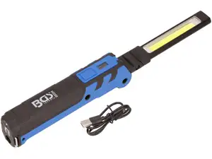 Lampada portatile ricaricabile BGS LED orientabile Lampada portatile ricaricabile BGS LED orientabile