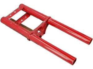 Ponte inferiore forcella rinforzato rosso NOS | Puch Maxi Ponte inferiore forcella rinforzato rosso NOS | Puch Maxi