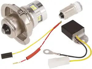 12V LED-Set mit Leonelli Spannungsregler | Piaggio Ciao, SI, Bravo, Boxer 12V LED-Set mit Leonelli Spannungsregler | Piaggio Ciao, SI, Bravo, Boxer