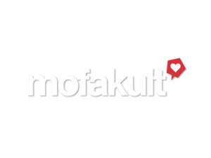mk-Merch Autocollant "mofakult" 120 x 30 mm blanc mk-Merch Autocollant "mofakult" 120 x 30 mm blanc