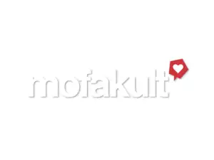 mk-Merch autocollant "mofakult" 120 x 30 mm blanc mk-Merch autocollant "mofakult" 120 x 30 mm blanc