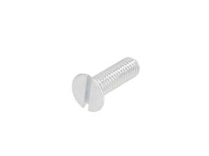 Vite M5x16 a testa svasata con intaglio zincata Vite M5x16 a testa svasata con intaglio zincata