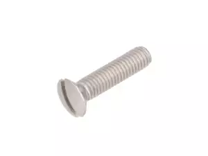 M6x25 slotted countersunk head screw Inox M6x25 slotted countersunk head screw Inox