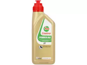Olio misto Castrol "Power RS" (TTS) per 2 tempi completamente sintetico 1 litro Olio misto Castrol "Power RS" (TTS) per 2 tempi completamente sintetico 1 litro