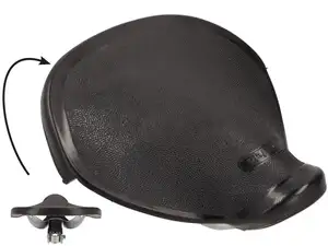 Selle Denfeld noire NOS Selle Denfeld noire NOS