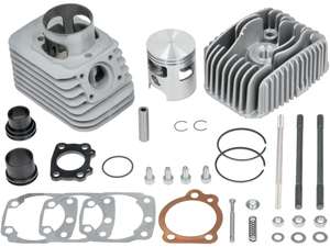 Malossi 47 mm Zylinderkit BIG DEPS inkl. Kopf 10 mm KoBo | Piaggio Ciao, Bravo, Boxer Malossi 47 mm Zylinderkit BIG DEPS inkl. Kopf 10 mm KoBo | Piaggio Ciao, Bravo, Boxer