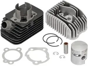 Kit de cylindres Polini Racing 43 mm incl. tête 12 mm KoBo | Piaggio Ciao, Bravo, Boxer Kit de cylindres Polini Racing 43 mm incl. tête 12 mm KoBo | Piaggio Ciao, Bravo, Boxer