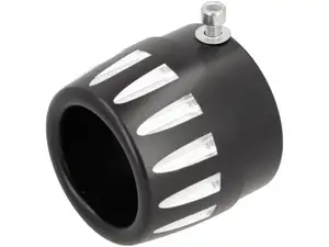 66HEROES Endstück CNC Auspuff schwarz 66HEROES Endstück CNC Auspuff schwarz