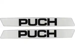 Autocollant de réservoir "Puch" 3D silicone 206 x 26 mm | Puch Maxi Autocollant de réservoir "Puch" 3D silicone 206 x 26 mm | Puch Maxi