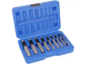 BGS Locheisen-Set (3 - 12 mm) 9-tlg. BGS Locheisen-Set (3 - 12 mm) 9-tlg.